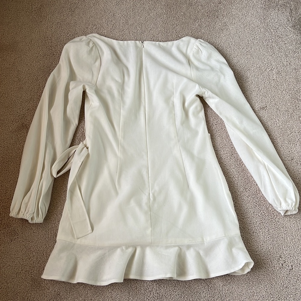 WHITE PRINCESS POLLY DRESS - Picture 2 of 2